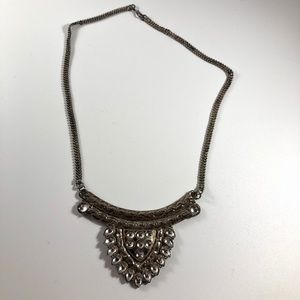 NWOT Silver Vintage Boho Necklace/Choker